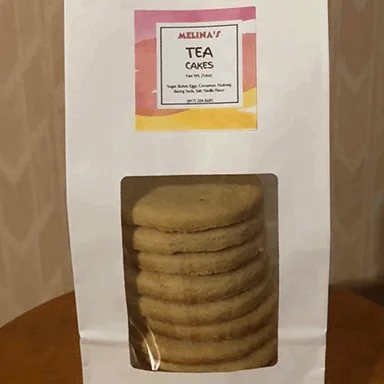 Bag of Melina's old fashioned tea cakes