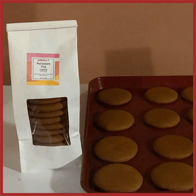  MOLASSES TEACAKES (NO SUGAR)